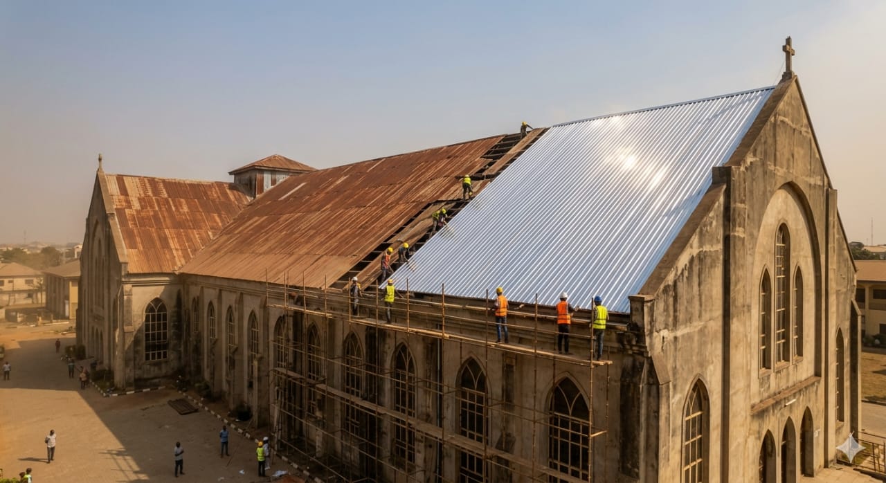 Church Cathedral Re-roofing